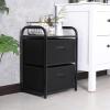 imageMAX Houser Dresser Storage with 3 Drawers Fabric Dresser Tower Vertical Storage Unit for Bedroom Closet Office BlackBlack2