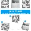 imageMAX Houser Fabric Cloth Storage BinsFoldable Storage Cubes Organizer Baskets with Dual Handles for Home Bedroom StorageSet of 6BeigeAshy
