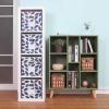 imageMAX Houser Fabric Cloth Storage BinsFoldable Storage Cubes Organizer Baskets with Dual Handles for Home Bedroom StorageSet of 6BeigeBlue