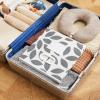 imageMAX Houser Fabric Cloth Storage BinsFoldable Storage Cubes Organizer Baskets with Dual Handles for Home Bedroom StorageSet of 6BeigeGrey 2