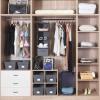 imageMAX Houser 4Shelf Over The Door Hanging Organizer Gray4Shelf Hanging Closet Organizer Grey