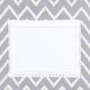 imageMAX Houser 6 Pack Foldable Fabric Storage Bins with Handles  Ideal for Closet Organization Bedroom and Nursery Beige 12quotx12quotx12quotChevron Grey