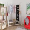 image:imageMAX Houser 10Shelf Hanging Shoe Shelf Organizer Hanging Shoe Storage for Closet GreyBlack2
