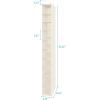 image:imageMAX Houser 10Shelf Hanging Shoe Shelf Organizer Hanging Shoe Storage for Closet GreyMilkybeige