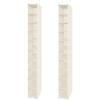 image:imageMAX Houser 10Shelf Hanging Shoe Shelf Organizer Hanging Shoe Storage for Closet GreyMilkybeige